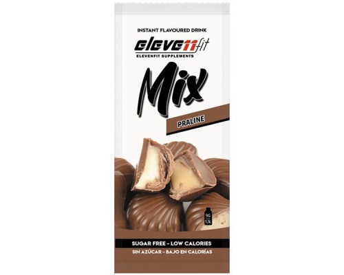 Eleven Fit Mix Praline Μείγμα για Ρόφημα/Γλυκό χωρίς Ζάχαρη με γεύση Πραλίνα, 9gr Eleven Fit Mix Praline Μείγμα για Ρόφημα/Γλυκό χωρίς Ζάχαρη με γεύση Πραλίνα, 9gr