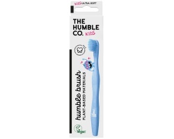 THE HUMBLE CO. Humble Brush Plant-Based Παιδική Οδοντόβουρτσα Πολύ Μαλακή με Φυτικά Συστατικά Μπλέ 2-8 ετών, 1τμχ THE HUMBLE CO. Humble Brush Plant-Based Παιδική Οδοντόβουρτσα Πολύ Μαλακή με Φυτικά Συστατικά Μπλέ 2-8 ετών, 1τμχ