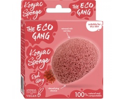 The Eco Gang Konjac Sponge Red Clay Σφουγγαράκι Προσώπου Konjac με Κόκκινη Άργυλο, 1τμχ The Eco Gang Konjac Sponge Red Clay Σφουγγαράκι Προσώπου Konjac με Κόκκινη Άργυλο, 1τμχ
