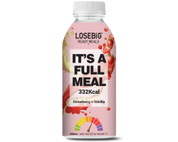 Amhes Pharma Losebig It's a Fullmeal Strawberry-Vanilla Υγιεινό Ρόφημα με Γεύση Φράουλα-Βανίλια, 500ml Amhes Pharma Losebig It's a Fullmeal Strawberry-Vanilla Υγιεινό Ρόφημα με Γεύση Φράουλα-Βανίλια, 500ml