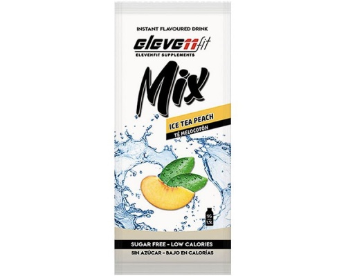 Eleven Fit Mix Ice Tea Peach Μείγμα για Ρόφημα/Γλυκό χωρίς Ζάχαρη με γεύση Τσάϊ Ροδάκινο, 9gr Eleven Fit Mix Ice Tea Peach Μείγμα για Ρόφημα/Γλυκό χωρίς Ζάχαρη με γεύση Τσάϊ Ροδάκινο, 9gr