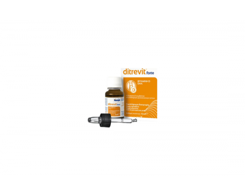 Humana Ditrevit Forte Συμπλήρωμα Διατροφής με Βιταμίνη D & DHA, 15ml Humana Ditrevit Forte Συμπλήρωμα Διατροφής με Βιταμίνη D & DHA, 15ml