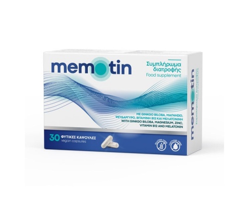 Bioaxess Memotin Συμπλήρωμα Διατροφής για το Νευρικό Σύστημα, 30caps Bioaxess Memotin Συμπλήρωμα Διατροφής για το Νευρικό Σύστημα, 30caps