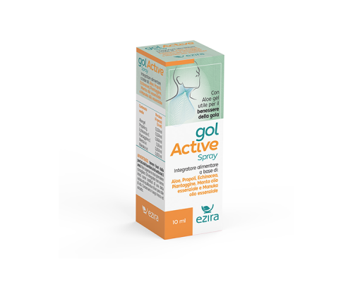 Ezira golActive Spray Σπρέι για το Λαιμό, 10ml Ezira golActive Spray Σπρέι για το Λαιμό, 10ml
