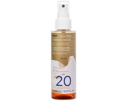 Korres Aegean Bronze Bronzing Dry Touch Oil Ξηρό Αντηλιακό Λάδι για Έντονο Μαύρισμα με SPF20, 150ml Korres Aegean Bronze Bronzing Dry Touch Oil Ξηρό Αντηλιακό Λάδι για Έντονο Μαύρισμα με SPF20, 150ml