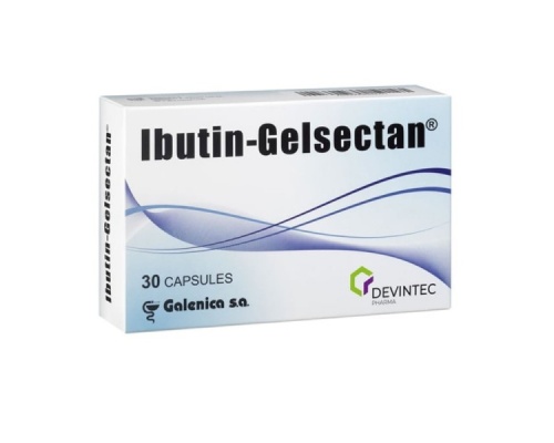 Galenica Ibutin-Gelsectan Συμπλήρωμα Διατροφής για την Αποκατάσταση της Εντερικής Λειτουργίας, 30 κάψουλες