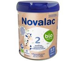 Novalac 2 Bio Βιολογικό Γάλα Δεύτερης βρεφικής ηλικίας 6 έως 12 μηνών, 800gr Novalac 2 Bio Βιολογικό Γάλα Δεύτερης βρεφικής ηλικίας 6 έως 12 μηνών, 800gr