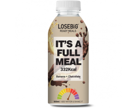 Amhes Pharma Losebig It's a Fullmeal Banana-Chocolate Υγιεινό Ρόφημα με Γεύση Μπανάνα-Σοκολάτα, 500ml