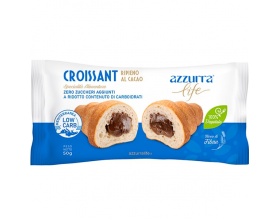 Azzurra Life Κρουασάν με Γέμιση Κρέμας Κακάο με Χαμηλό Γλυκαιμικό Δείκτη & με Χαμηλούς Υδατάθρακες, 50gr 