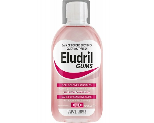 Elgydium Eludril Gums Στοματικό Διάλυμα για Ευαίσθητα Ούλα, 500ml Elgydium Eludril Gums Στοματικό Διάλυμα για Ευαίσθητα Ούλα, 500ml