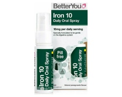BetterYou Iron 10mg Daily Oral Spray Συμπλήρωμα Σιδήρου σε Σρέι με Γεύση Ρόδι, 25ml BetterYou Iron 10mg Daily Oral Spray Συμπλήρωμα Σιδήρου σε Σρέι με Γεύση Ρόδι, 25ml