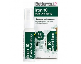 BetterYou Iron 10mg Daily Oral Spray Συμπλήρωμα Σιδήρου σε Σρέι με Γεύση Ρόδι, 25ml BetterYou Iron 10mg Daily Oral Spray Συμπλήρωμα Σιδήρου σε Σρέι με Γεύση Ρόδι, 25ml