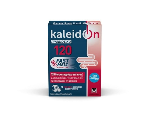 Menarini Kaleidon Probiotic Fast Melt Προβιοτικό Συμπλήρωμα Διατροφής για τη Φυσιολογική Λειτουργία του Εντέρου, 10 φακελάκια Menarini Kaleidon Probiotic Fast Melt Προβιοτικό Συμπλήρωμα Διατροφής για τη Φυσιολογική Λειτουργία του Εντέρου, 10 φακελάκια