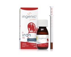 Ingenic Junior Iron Παιδικό Πόσιμο Διάλυμα Σιδήρου, 50ml Ingenic Junior Iron Παιδικό Πόσιμο Διάλυμα Σιδήρου, 50ml