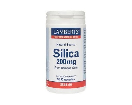 Lamberts Silica Συμπλήρωμα Διατροφής με Φυτικό Πυρίτιο 200mg, 90 κάψουλες Lamberts Silica Συμπλήρωμα Διατροφής με Φυτικό Πυρίτιο 200mg, 90 κάψουλες