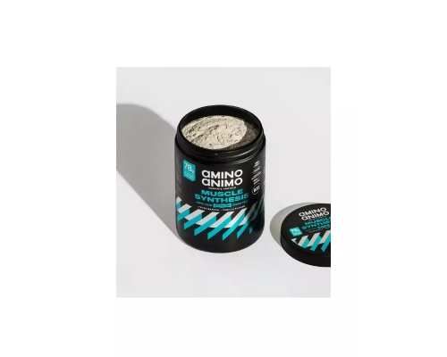 Amino Animo Muscle Synthesis Organic Protein Στιγμιαίο Ρόφημα Πρωτεΐνης Ρυζιού με Σπιρουλίνα & Γεύση Βανίλια, 500gr Amino Animo Muscle Synthesis Organic Protein Στιγμιαίο Ρόφημα Πρωτεΐνης Ρυζιού με Σπιρουλίνα & Γεύση Βανίλια, 500gr