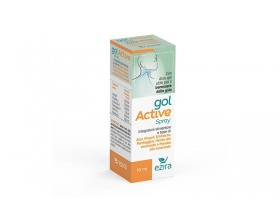 Ezira Golactive Spray Σπρέι για το Λαιμό με Πρόπολη, Πεντάνευρο & Εχινάκεια, 10ml