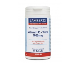 Lamberts Vitamin C - Time 1000mg Συμπλήρωμα Διατροφής με Βιταμίνη C 1000mg, 60 ταμπλέτες Lamberts Vitamin C - Time 1000mg Συμπλήρωμα Διατροφής με Βιταμίνη C 1000mg, 60 ταμπλέτες