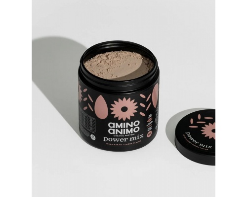 Amino Animo Organic Protein Power Mix Cocoa Flavor Βιολογική Πρωτεΐνη με γεύση Κακάο, 350gr Amino Animo Organic Protein Power Mix Cocoa Flavor Βιολογική Πρωτεΐνη με γεύση Κακάο, 350gr