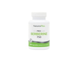 Natures Plus Berberine Συμπλήρωμα Bερβερίνης 750mg, 60 κάψουλες Natures Plus Berberine Συμπλήρωμα Bερβερίνης 750mg, 60 κάψουλες