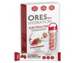 Eifron Ores Pro Hydrarion Electrolytes Strawberry Συμπλήρωμα Ηλεκτρολυτών με Γεύση Φράουλα, 10 φακελάκια*24ml