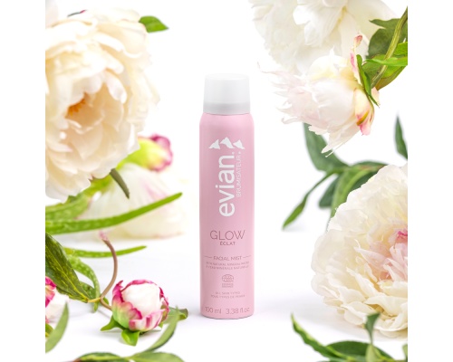Evian Brumisateur Glow Facial Mist Ενυδατικό Σπρέι Προσώπου Τόνωσης & Λάμψης από Φυσικό Μεταλλικό Νερό , 100ml Evian Brumisateur Glow Facial Mist Ενυδατικό Σπρέι Προσώπου Τόνωσης & Λάμψης από Φυσικό Μεταλλικό Νερό , 100ml