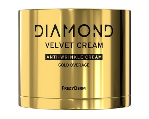 Frezyderm Diamond Velvet Cream Anti-Wrinkle Cream Gold Overage Aντιγηραντική-Συσφικτική Kρέμα Προσώπου, 50ml Frezyderm Diamond Velvet Cream Anti-Wrinkle Cream Gold Overage Aντιγηραντική-Συσφικτική Kρέμα Προσώπου, 50ml