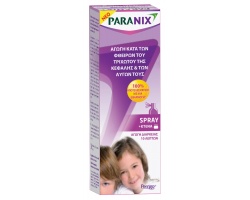 Omega Pharma Paranix Spray Αγωγή κατά των Φθειρών του Τριχωτού της Κεφαλής & των Αυγών τους, 100ml Omega Pharma Paranix Spray Αγωγή κατά των Φθειρών του Τριχωτού της Κεφαλής & των Αυγών τους, 100ml