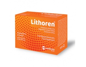 Meditrina Ltd, Lithoren, Διαιτητικό Τρόφιμο Είδικου Ιατρικού Σκοπού, Γεύση Πορτοκάλι, 30 Φακελίσκοι