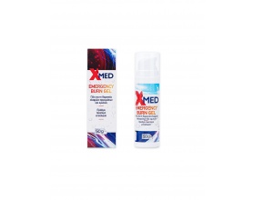 Medisei XMED Emergency Burn Gel Γέλη για τη Θεραπεία Ελαφρών Εγκαυμάτων & Αμυχών για Ταχύτερη Επούλωση, 50gr