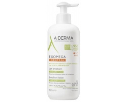 A-Derma Exomega Control Lait Emollient Anti-Scratching Μαλακτικό Γαλάκτωμα κατά του Αισθήματος Κνησμού, 400ml A-Derma Exomega Control Lait Emollient Anti-Scratching Μαλακτικό Γαλάκτωμα κατά του Αισθήματος Κνησμού, 400ml