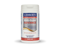 Lamberts Multi-Guard Advance Συμπλήρωμα Πολυβιταμινών, Μετάλλων & Εκχυλίσματος Βοτάνων με Αντιοξειδωτική Δράση, 60 ταμπλέτες Lamberts Multi-Guard Advance Συμπλήρωμα Πολυβιταμινών, Μετάλλων & Εκχυλίσματος Βοτάνων με Αντιοξειδωτική Δράση, 60 ταμπλέτες