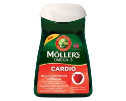 Möller’s Cardio Συμπλήρωμα Διατροφής για τη Φυσιολογική Λειτουργία της Καρδιάς, 60 μαλακές  κάψουλες Möller’s Cardio Συμπλήρωμα Διατροφής για τη Φυσιολογική Λειτουργία της Καρδιάς, 60 μαλακές  κάψουλες