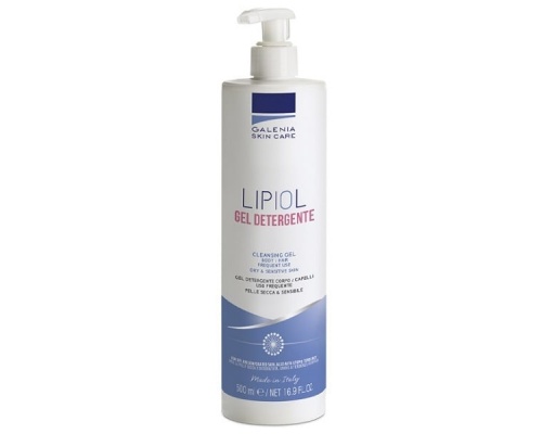 Galenia Skin Care Lipiol Gel Detergente Ήπιο Καθαριστικό Τζελ για Ξηρό & Ευαίσθητο Δέρμα, 500ml Galenia Skin Care Lipiol Gel Detergente Ήπιο Καθαριστικό Τζελ για Ξηρό & Ευαίσθητο Δέρμα, 500ml