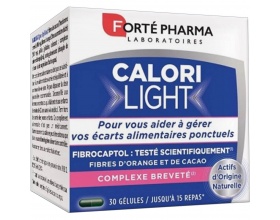 Forte Pharma Laboratoires CALORI LIGHT Complexe Brevete Συμπλήρωμα Διατροφής για τον Έλεγχο του Βάρους Μειώνοντας την Όρεξη & τη Θερμιδική Πρόσληψη, 30 κάψουλες Forte Pharma Laboratoires CALORI LIGHT Complexe Brevete Συμπλήρωμα Διατροφής για τον Έλεγχο του Βάρους Μειώνοντας την Όρεξη & τη Θερμιδική Πρόσληψη, 30 κάψουλες