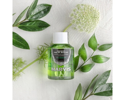 Marvis Mouthwash Spearmint Στοματικό Διάλυμα με Γεύση Δυόσμο, 120ml  Marvis Mouthwash Spearmint Στοματικό Διάλυμα με Γεύση Δυόσμο, 120ml