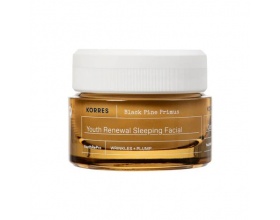 Korres Black Pine Primus Λείανση Ρυτίδων + Ελαστικότητα Κρέμα Νεότητας Νύχτας, 40ml