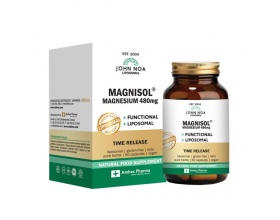 John Noa Liposomal Magnisol Λιποσωμιακή Φόρμουλα με Μαγνήσιο 480mg, 60 κάψουλες