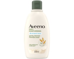 Aveeno Daily Moisturising Intimate Wash Υγρό Καθαρισμού Ευαίσθητης Περιοχής με Άρωμα Βανίλια, 300ml Aveeno Daily Moisturising Intimate Wash Υγρό Καθαρισμού Ευαίσθητης Περιοχής με Άρωμα Βανίλια, 300ml