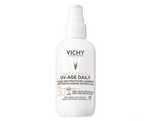 Vichy Capital Soleil UV-Age Daily SPF50+ Αντηλιακό Προσώπου κατά της Φωτογήρανσης, 80ml Vichy Capital Soleil UV-Age Daily SPF50+ Αντηλιακό Προσώπου κατά της Φωτογήρανσης, 80ml