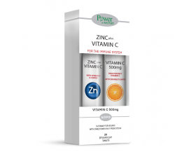 Power of Nature Zinc Plus & Vitamin C + Vitamin C 500mg Συμπλήρωμα Διατροφής με Ψευδάργυρο & Βιταμίνη C + Δώρο Βιταμίνη C 500mg, 20+20 αναβράζοντα δισκία Power of Nature Zinc Plus & Vitamin C + Vitamin C 500mg Συμπλήρωμα Διατροφής με Ψευδάργυρο & Βιταμίνη C + Δώρο Βιταμίνη C 500mg, 20+20 αναβράζοντα δισκία