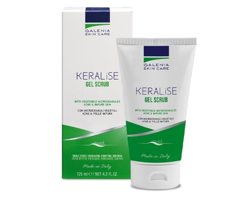 Galenia Skin Care Keralise Gel Scrub Απολεπιστικό Tζελ Προσώπου για Λιπαρό Δέρμα με Τάση Ακμής, 125ml Galenia Skin Care Keralise Gel Scrub Απολεπιστικό Tζελ Προσώπου για Λιπαρό Δέρμα με Τάση Ακμής, 125ml