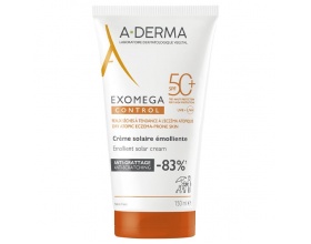 A-Derma Exomega Control Αντηλιακό Γαλάκτωμα με SPF50+ για το Ξηρό, Ευαίσθητο, Ατοπικό Δέρμα, 150ml