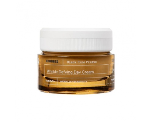 Korres Black Pine Primus Λείανση Ρυτίδων + Ελαστικότητα Κρέμα Νεότητας Ημέρας, 40ml Korres Black Pine Primus Λείανση Ρυτίδων + Ελαστικότητα Κρέμα Νεότητας Ημέρας, 40ml