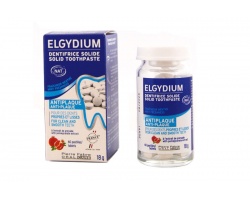 Elgydium AntiPlaque Στερεή Οδοντόπαστα κατά της Πλάκας, 60 ταμπλέτες Elgydium AntiPlaque Στερεή Οδοντόπαστα κατά της Πλάκας, 60 ταμπλέτες
