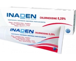 Inaden Chlorhexidine 0.20% Toothpaste Οδοντόκρεμα Χλωρεξιδίνης, 75ml Inaden Chlorhexidine 0.20% Toothpaste Οδοντόκρεμα Χλωρεξιδίνης, 75ml