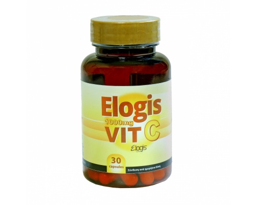 Elogis Vitamin C 1000mg Συμπλήρωμα Διατροφής με Βιταμίνη C, 30 κάψουλες Elogis Vitamin C 1000mg Συμπλήρωμα Διατροφής με Βιταμίνη C, 30 κάψουλες