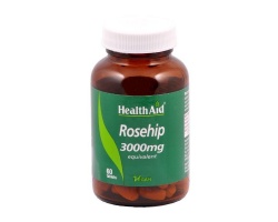Health Aid Rosehip 3000mg Συμπλήρωμα Διατροφής με Εκχυλίσματα Καρπών Αγριοτριανταφυλλιάς,60 ταμπλέτες Health Aid Rosehip 3000mg Συμπλήρωμα Διατροφής με Εκχυλίσματα Καρπών Αγριοτριανταφυλλιάς,60 ταμπλέτες