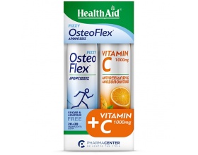 Health Aid Pack Osteoflex & Vitamin C 1000mg, 20+20 αναβράζοντα δισκία Health Aid Pack Osteoflex & Vitamin C 1000mg, 20+20 αναβράζοντα δισκία