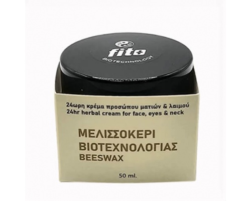 FITO+ Beeswax Βιοτεχνολογίας 24ωρη Κρέμα Προσώπου, Ματιών & Λαιμού, 50ml 